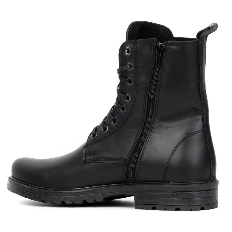 Polbut Polnische Militär-Chelsea-Stiefel für Herren 2118ŚW aus schwarzem Leder 5
