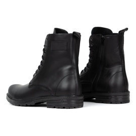 Polbut Polnische Militär-Chelsea-Stiefel für Herren 2118ŚW aus schwarzem Leder 7