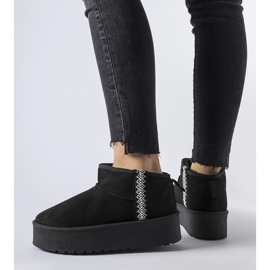 Schwarze Dennison-Plateau-Schneestiefel 1