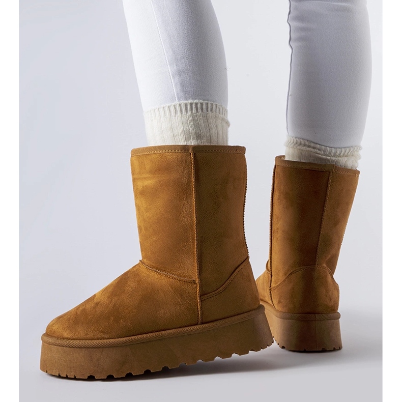 Braune Summit-Schneestiefel 1