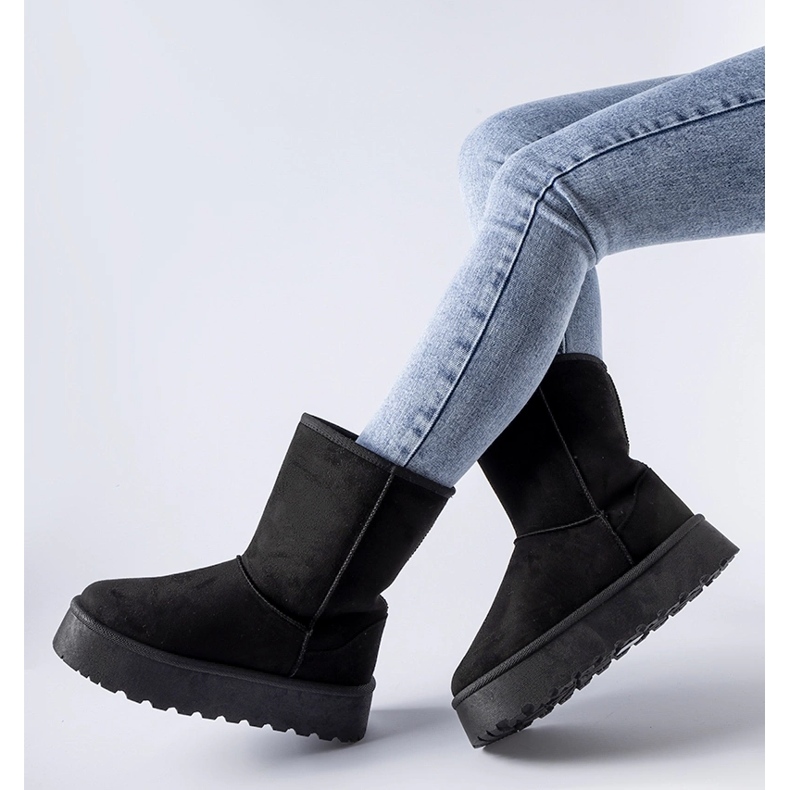 Schwarze Summit-Schneestiefel 1