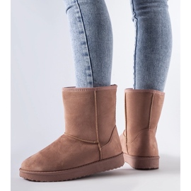 Rosa isolierte klassische Libero-Schneestiefel 1