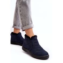 News Damen marineblaue Schneeschuhe 1