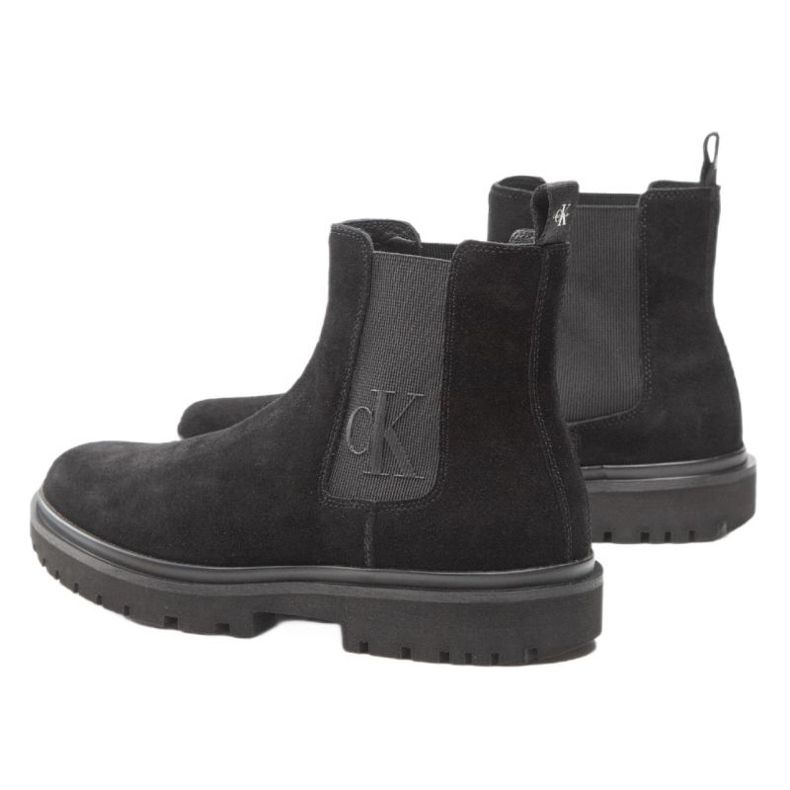 Calvin Klein Jeans Lug Mid Chelsea Boot M YM0YM00271 Schuhe schwarz 1