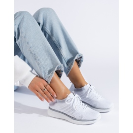 Sportschuhe zum Schnüren weiß 1