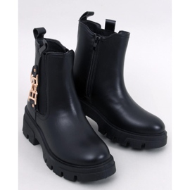 Damen-Chelsea-Stiefel Vida Schwarz 1
