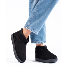 Schwarze Shelovet-Schneestiefel für Damen 2