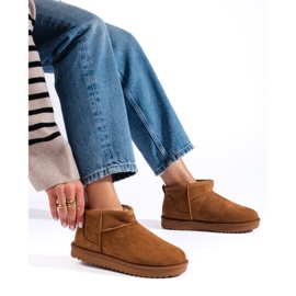 Braune Schneestiefel für Damen von Shelovet 1