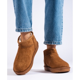 Braune Schneestiefel für Damen von Shelovet 2