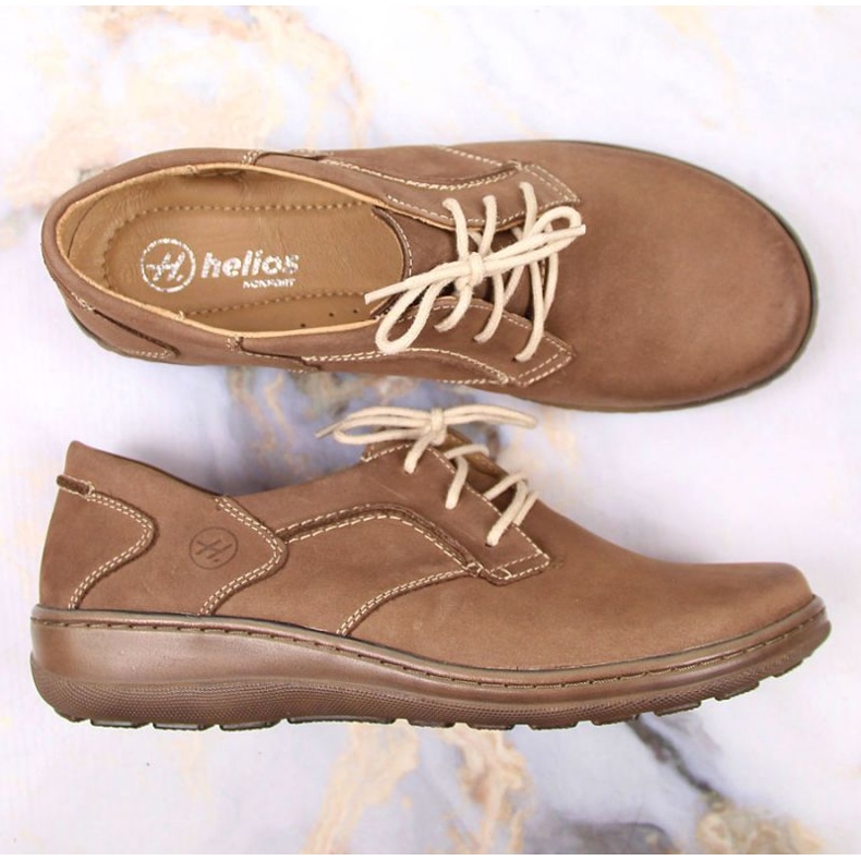 Helios W H715N Komfortschuhe, beige braun 2