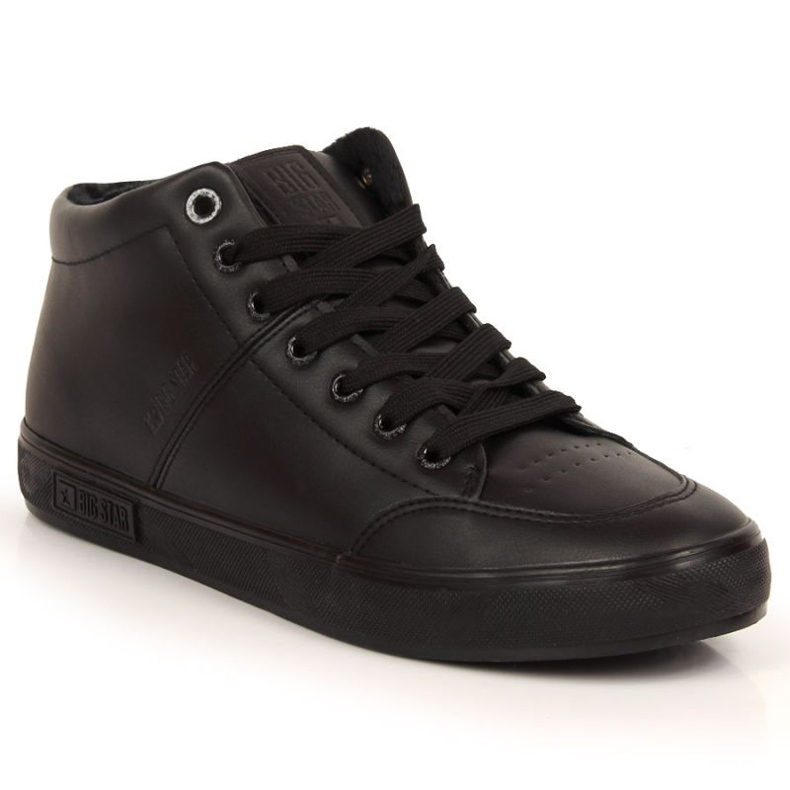 Isolierte High-Top-Sneaker Big Star M INT1746 schwarz 2