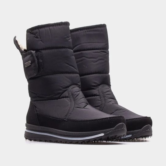 Progress Leicht isolierte Schneestiefel der Frauen Fortschritte Progj-21-08 Schwarz 1