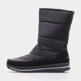 Progress Leicht isolierte Schneestiefel der Frauen Fortschritte Progj-21-08 Schwarz 2