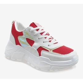 2018-3 weiße modische Sportschuhe 1