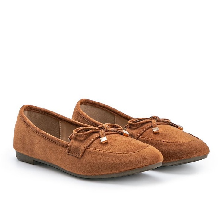 Braune Loafer mit Schleife von Arlene 1