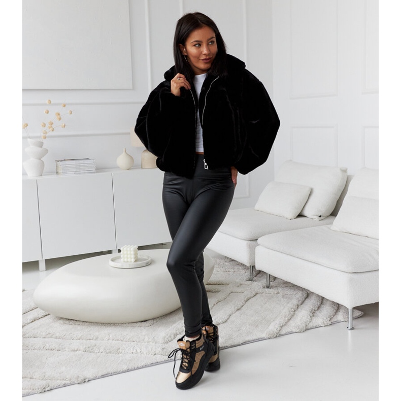 Goldene Schneestiefel Lee Cooper LCJ-23-44-1986L schwarz 1