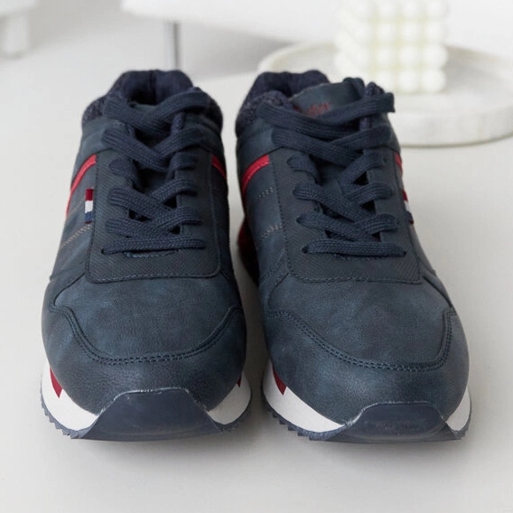 Marineblaue Turnschuhe Lee Cooper LCJ-21-29-0642M 1