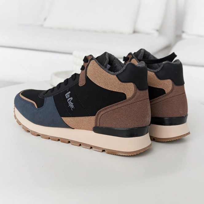 Lee Cooper Blaue und braune Sneakers LCJ-23-31-3065M 1