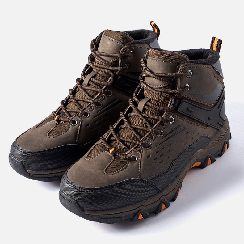 Taziana braune isolierte Trekkingschuhe 1