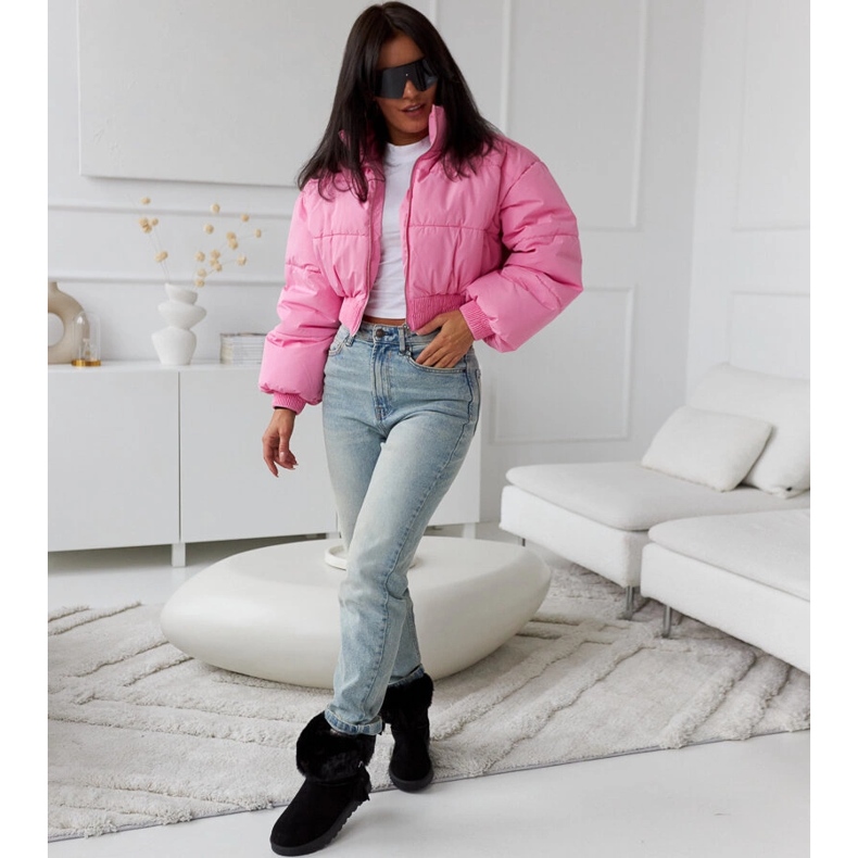 Schwarze Geradino-Schneestiefel mit Fellfutter 1