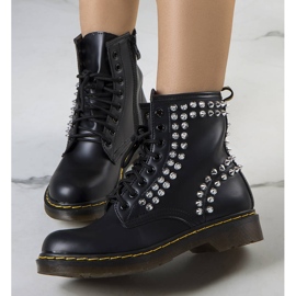 PA1 Schwarze Manzo-Stiefel für Damen 1