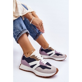 Damen-Sportschuhe Lila Chloette 1