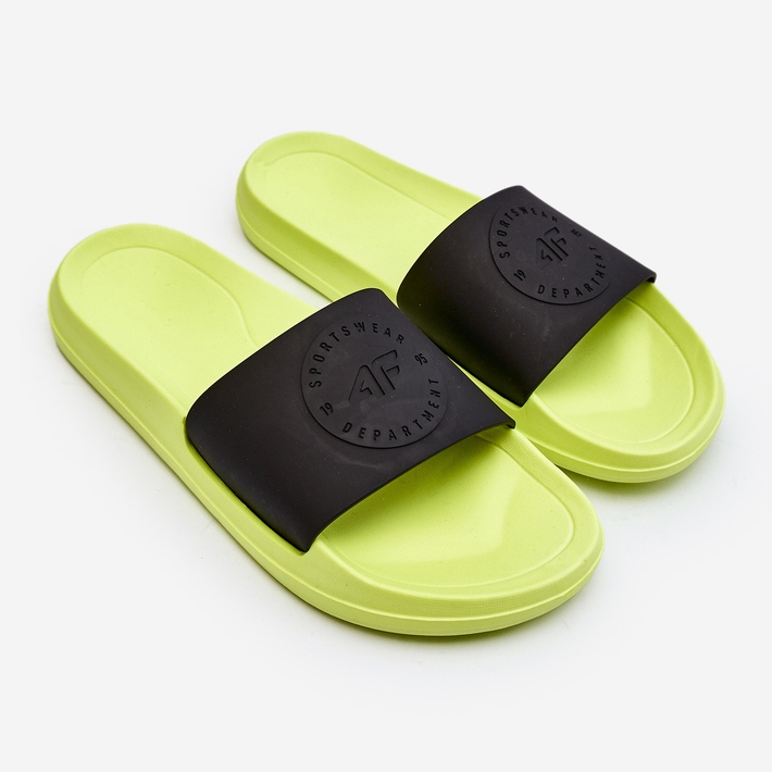 Herren-Flip-Flops 4F 4FSS23FFLIM075-72S Limette und Schwarz 1