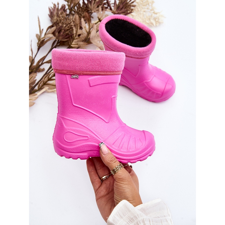 Isolierte Gummistiefel für Kinder Befado 162Y307 Pink rosa 2