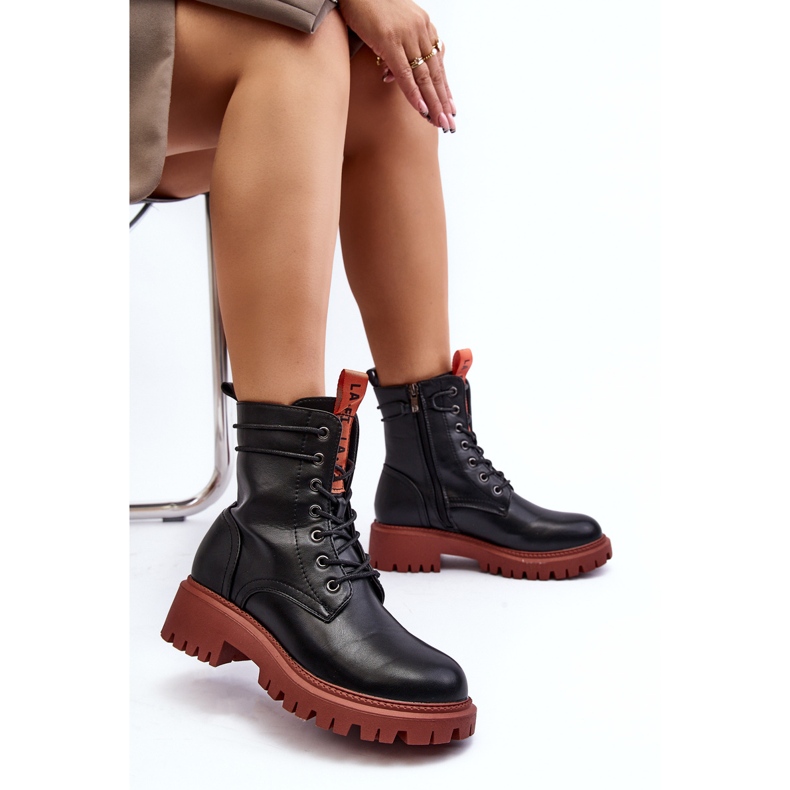 Trapperstiefel für Damen La.Fi 250045OR-LA Schwarz 1
