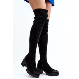 Overknee-Stiefel La.Fi 270067B-SU Schwarz 1