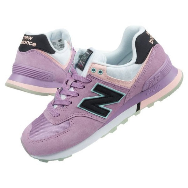 New Balance W WL574SAW Schuhe violett 1
