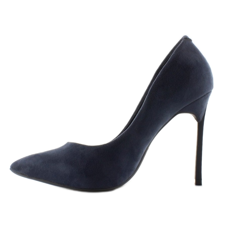 Elegante Pumps auf dem originalen 5051 Navy Absatz marineblau 1