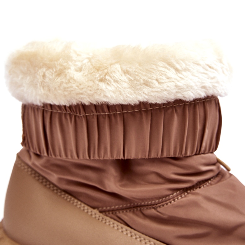 Seastar Beige Damen-Schneestiefel mit dicker Sohle 2