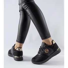 Schwarze Almenno-Sportsneaker 2