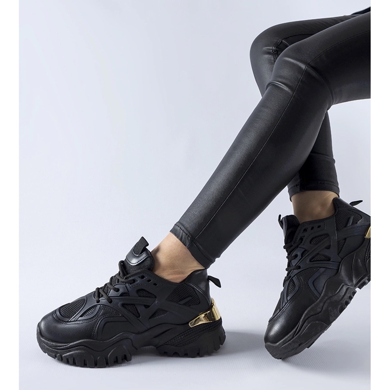 Schwarze Sport-Sneaker von Cislago 1