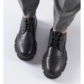 Schwarze Schnürschuhe von Piazzetta 2