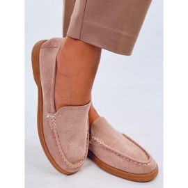 Weiche Damenmokassins Justt Beige 1