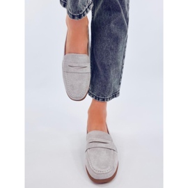 Dorry Grey Damenmokassins grau 2