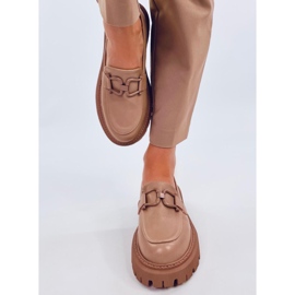 Elken Khaki Plateau-Loafer beige 2