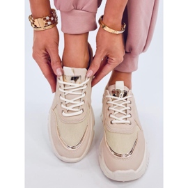 Fleis Beige Damen-Sportschuhe 1