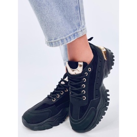 Jankei Schwarze Damen-Sportschuhe 2