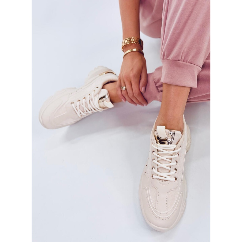 Jankei Beige Damen-Sportschuhe 1