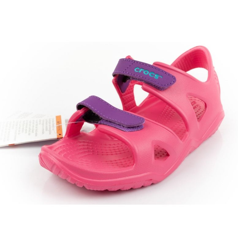 Crocs Swiftwater Jr 204988-600 Sandalen rosa 1