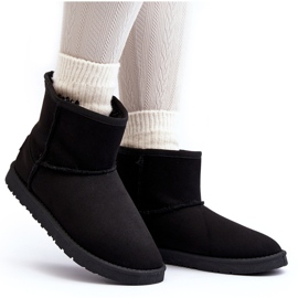 Damen Cross Jeans Schneestiefel MM2R4024 Schwarz 11
