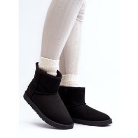 Damen Cross Jeans Schneestiefel MM2R4024 Schwarz 4