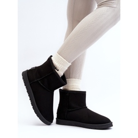 Damen Cross Jeans Schneestiefel MM2R4024 Schwarz 5