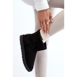 Damen Cross Jeans Schneestiefel MM2R4024 Schwarz 6