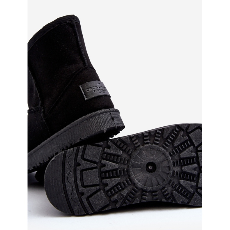 Damen Cross Jeans Schneestiefel MM2R4024 Schwarz 2