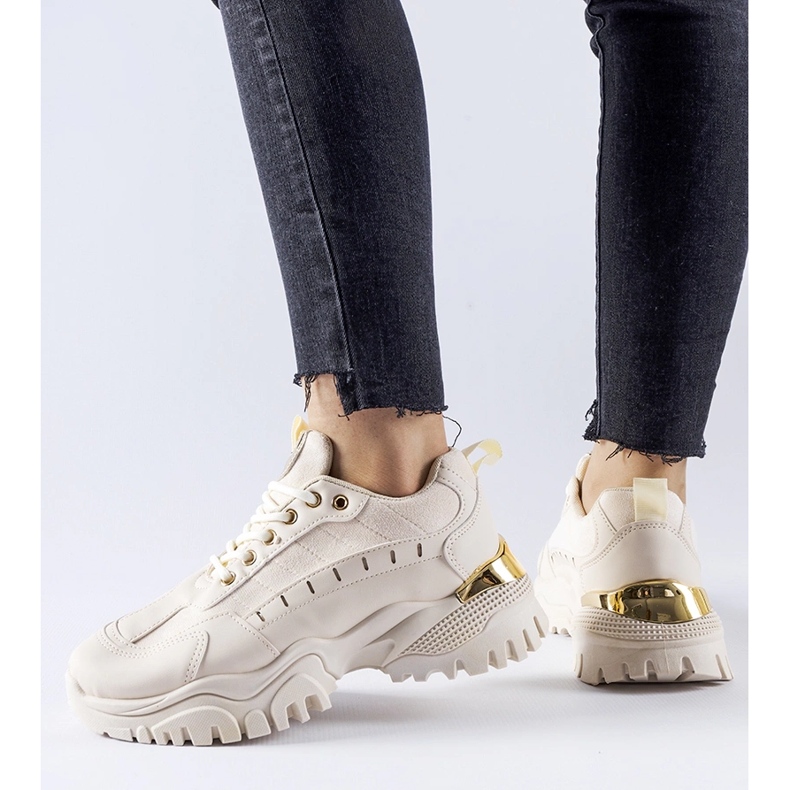 Beige Laudes-Sportsneaker 1