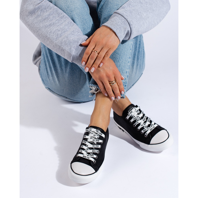 Big Star-Turnschuhe für Damen KK274096 schwarz 2